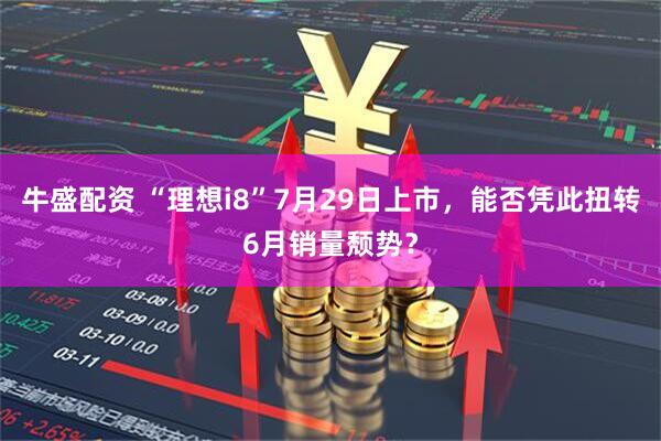 牛盛配资 “理想i8”7月29日上市，能否凭此扭转6月销量颓势？