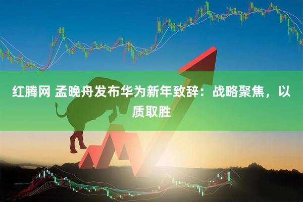 红腾网 孟晚舟发布华为新年致辞：战略聚焦，以质取胜